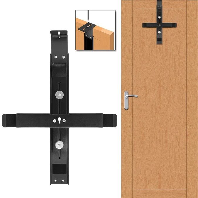 Designa Portable Door Hanger With Wall Bracket System