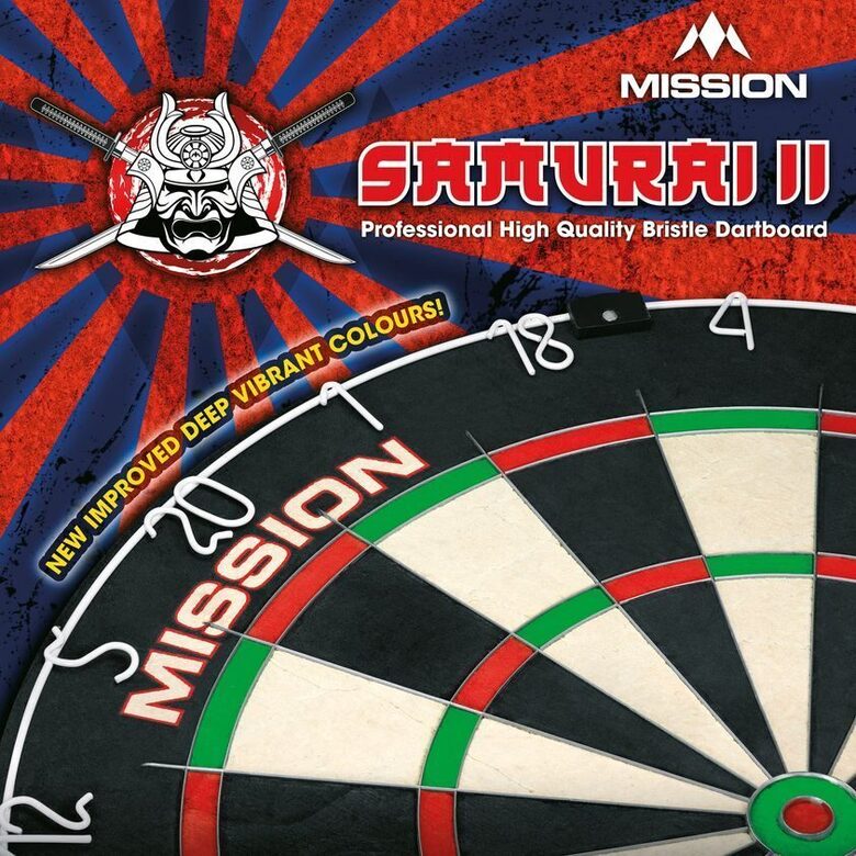 Mission Samurai II Dartboard
