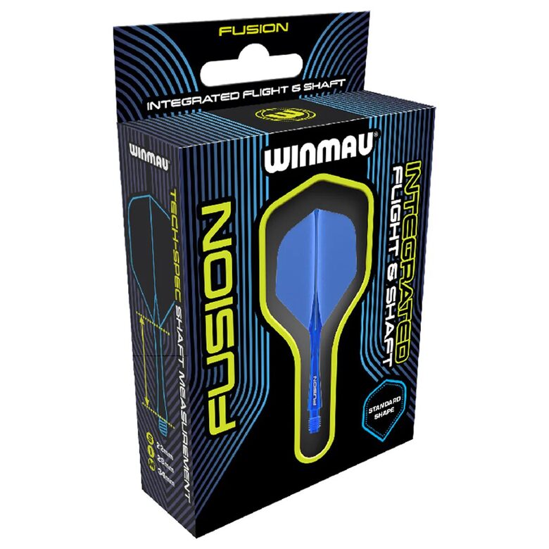 Winmau Fusion astītes-spārniņa sistēma - zila (No2)