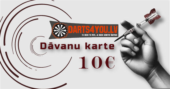 Dāvanu karte 10.00 € vērtībā