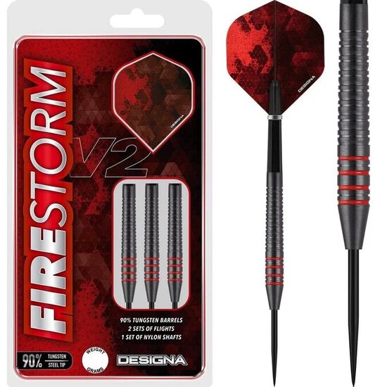 Designa Firestorm Ringed 90% šautriņas