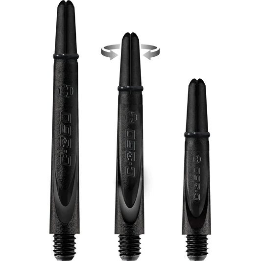 Harrows Carbon 360 astītes - melnas