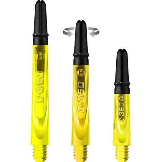 Harrows Carbon 360 Shafts - Yellow