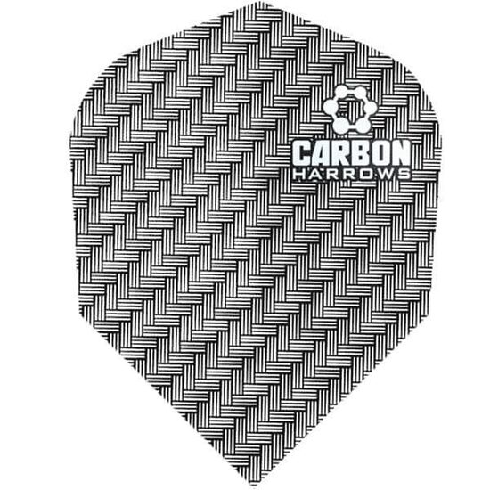 Harrows Carbon spārniņi - Sudraba (No6)