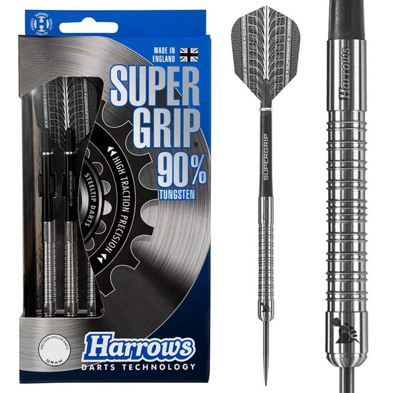 Harrows Supergrip 90% šautriņas