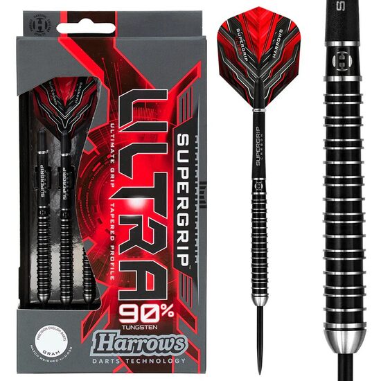Harrows Supergrip Ultra 90% šautriņas