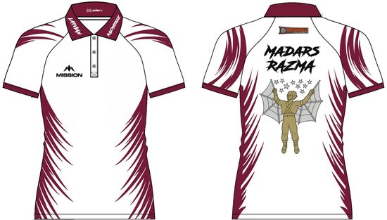 Madars Razma signed the PDC Pro Tour used shirt