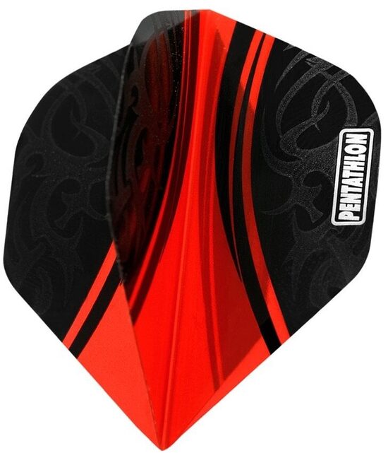 Pentathlon Colour Plus spārniņi - sarkani (No2)