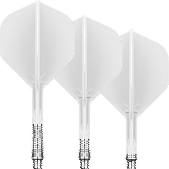 Target K-Flex rotējoša astītes-spārniņa sistēma - balta (No2)