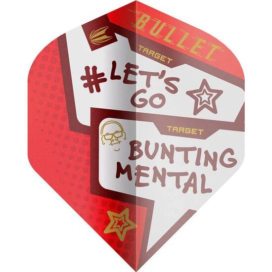 3 komplekti Target Stephen Bunting Pro Ultra spārniņi (No2)