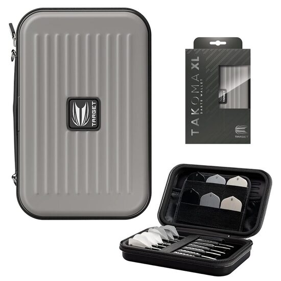 Target Takoma XL šautriņu maks - pelēks