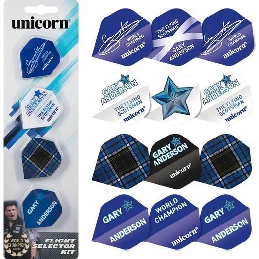 Unicorn Gary Anderson spārniņu komplekts