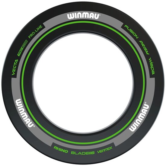 Winmau Advance sienas aizsargs - melns & zaļš