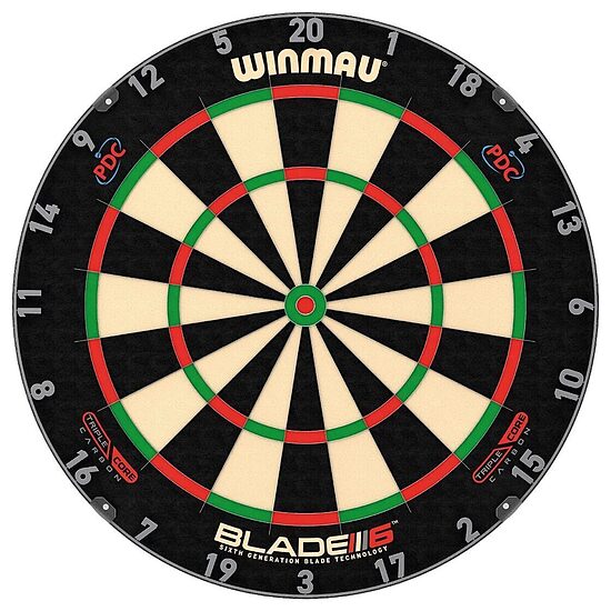 Winmau Blade 6 Triple Core šautriņu mērķis