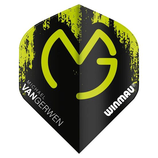 Winmau MvG Black & Green spārniņi (No2)