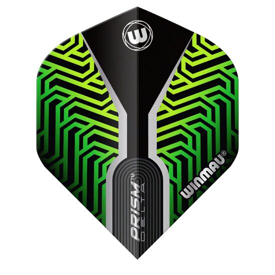 Winmau Prism Delta Kairos spārniņi - zaļi (No2)
