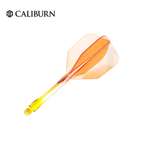 Caliburn SUP Shaft-Flight System - Yellow & Orange (No6)