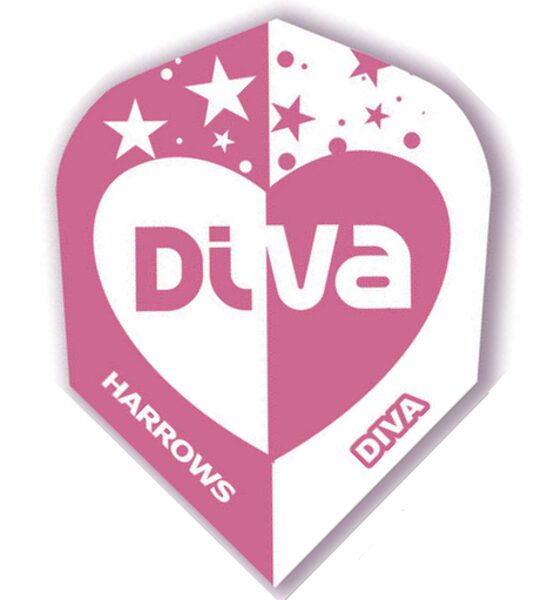Harrows Diva Heart spārniņi