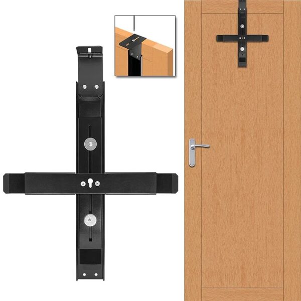 Mission Portable Door Hanger With Wall Bracket System